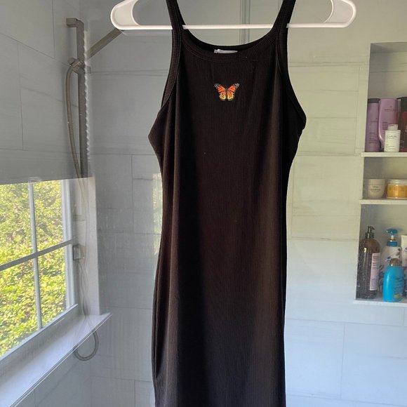Mini black dress,  Size 4, Princess Polly - Picture 4 of 5